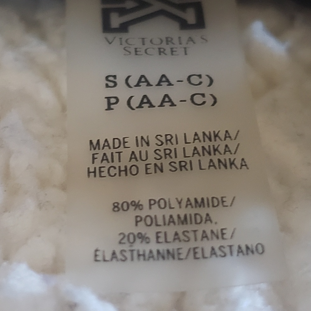 PINK Victoria's Secret Swim Bikini top Size Small Black Pink Preloved Vintage - Picture 9 of 15